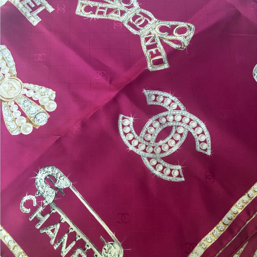 Chanel Silk Scarf